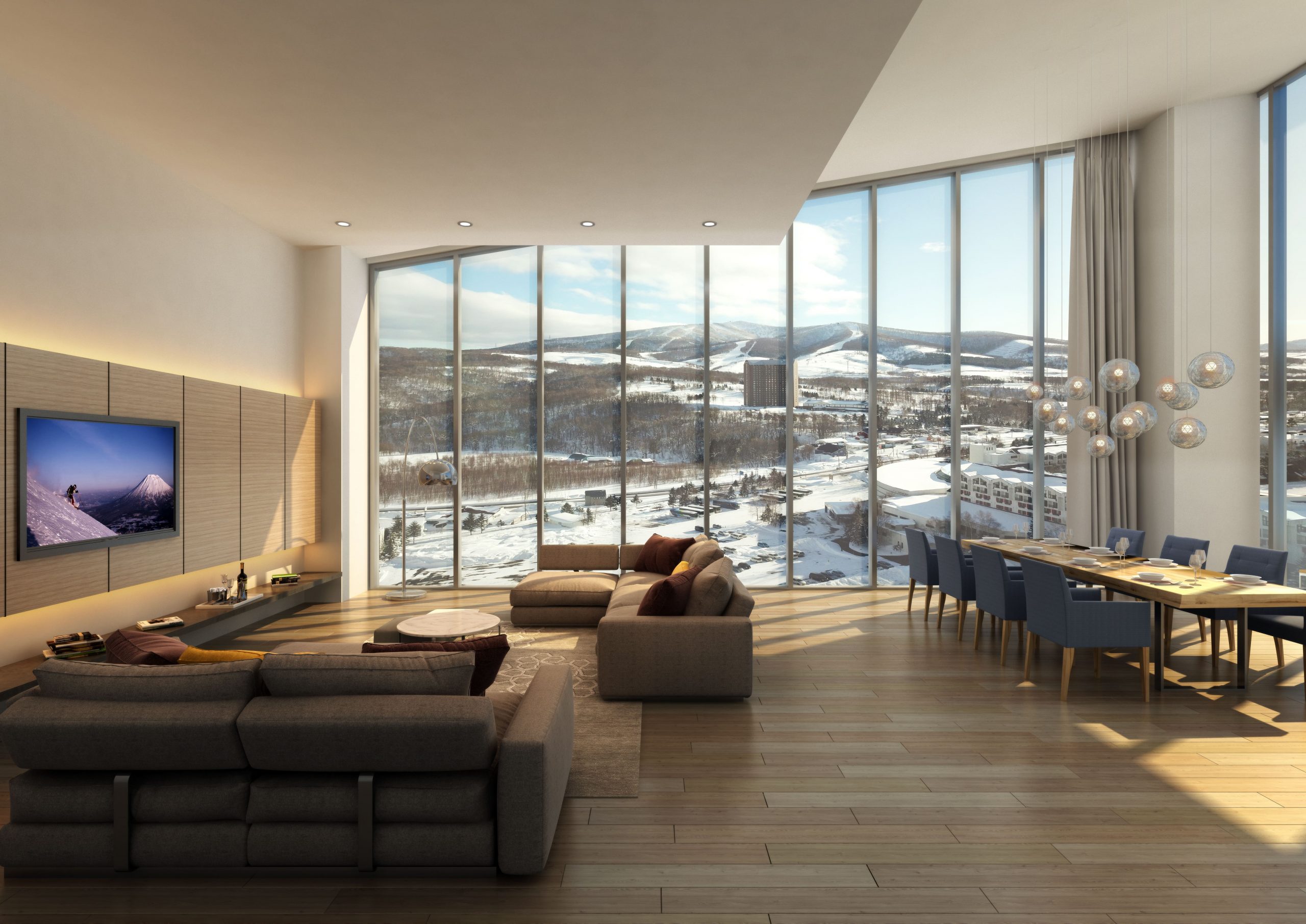 RUSUTSU Luxury Apartments and Penthouses Set in Rusutsu Ski Resort