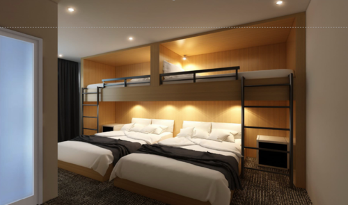 Bedroom Asakusa Hotel Serviced Apartments