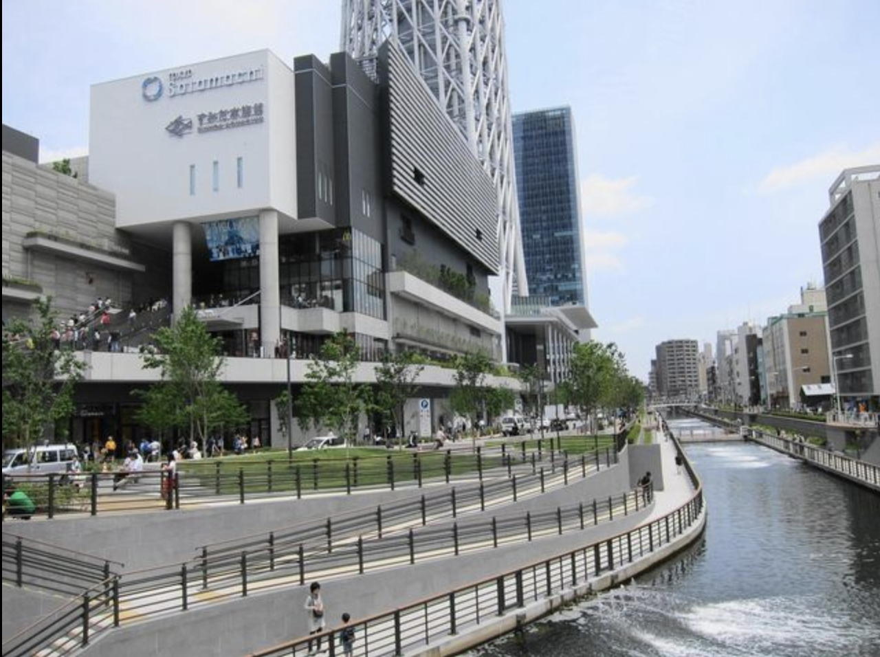Sumida River Commercial Area