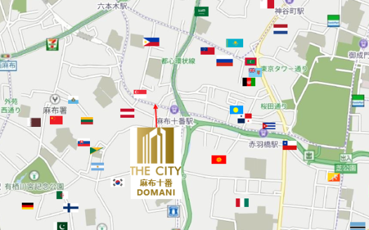 【東京賃貸募集】THE CITY麻布十番DOMANI